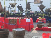 attrezzi per la produzione del vino